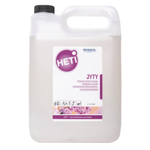 Peruspuhdistusaine Heti jyty vaikeaan likaan 5l