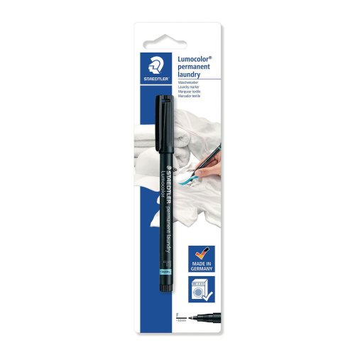 Pesulakynä Staedtler lumocolor 319 lm f-9 0,6mm blisteri musta