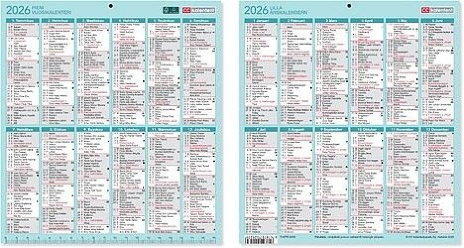 Pieni vuosikalenteri 2026