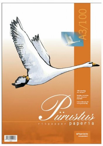 Piirustuspaperi A3 100 arkkia blanco