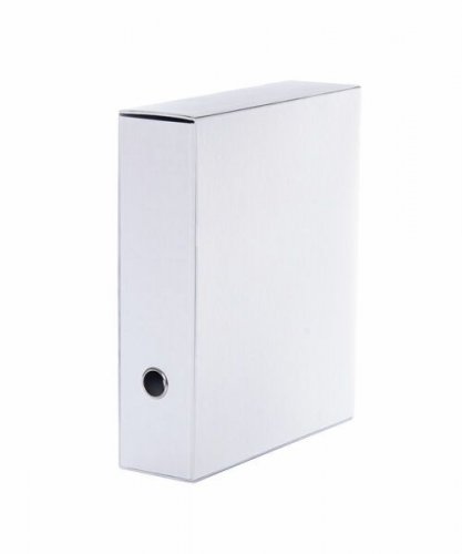 Pilvimappi EKO A4 8cm valkoinen mappi+kotelo