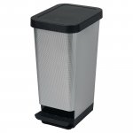 Jäteastia Cep polkimella 45l musta