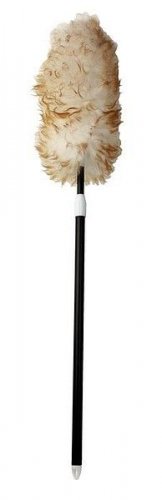 Pölyhuiska Lampaanvilla teleskooppivarsi 75-110cm