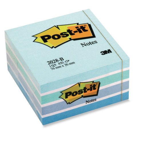 Post-it kuutiot 76x76mm pastel.sin