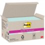 Post-it® Super Sticky 76x127mm. Recycled lajitelma 8x70 lappua