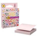 Post-it® Super Sticky 76x76mm Recycled pinkki 90kpl piikkipakattu