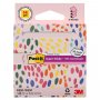Post-it® Super Sticky 76x76mm. Recycled pinkki piikkipakattu