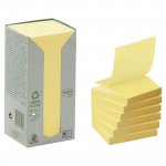 post-it z-note eko 76x76 keltainen 16kpl