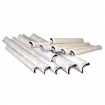 Postitusputki 750x70mm valkoinen/ruskea