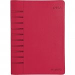 Kalenteri Ajasto wega a5 punainen