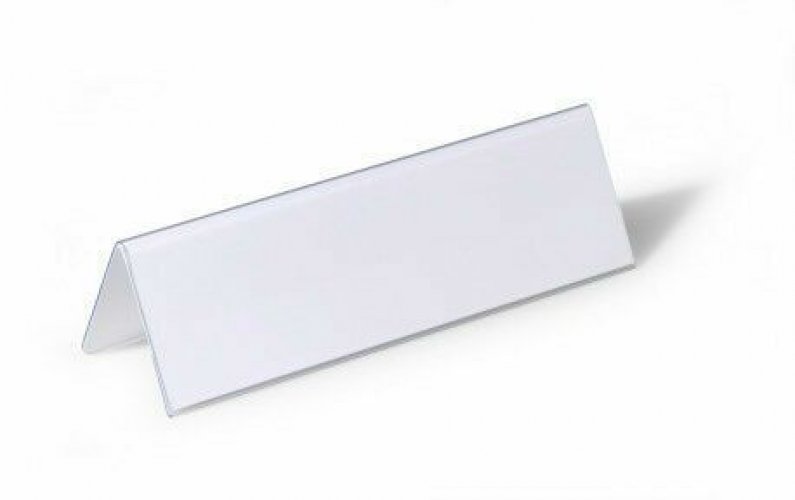 Pöytäkyltti Durable 61/122x210mm, 25kpl