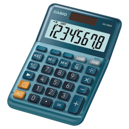 Pöytälaskin Casio ms-88em 8 numeroa