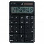Pöytälaskin Lyreco 12 numeroa musta