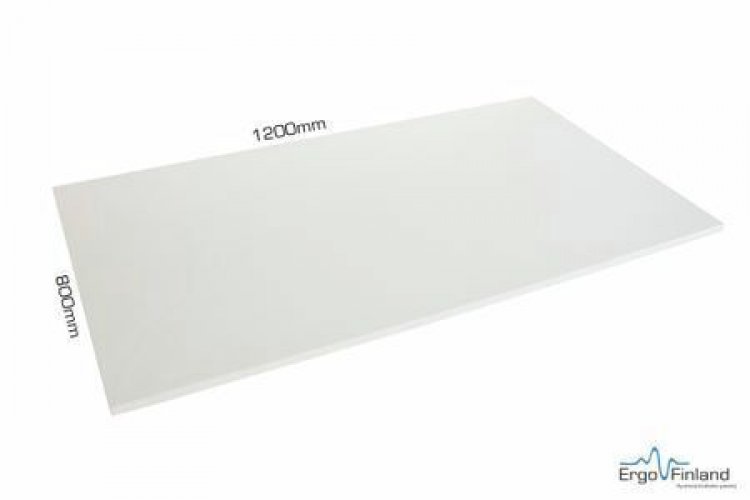Pöytälevy Sähkörungon 120x80cm valkoinen