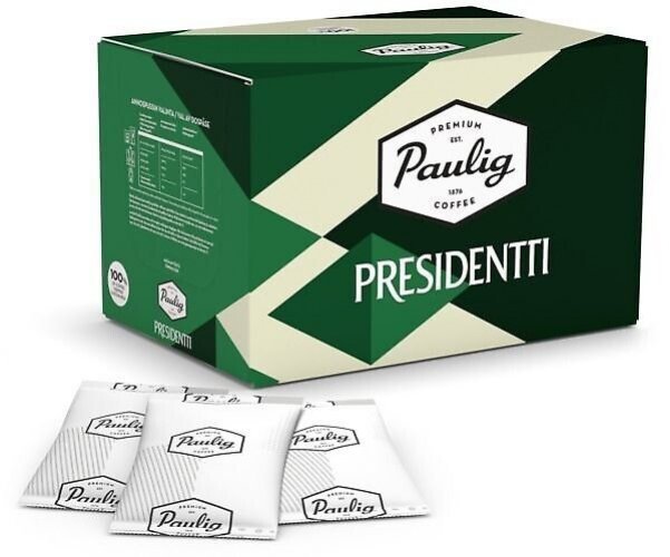 Presidentti kahvi 44x100g tumma paahto hienojauhatus
