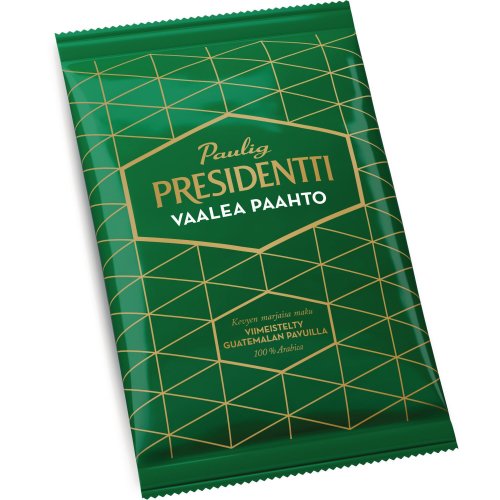 Presidentti Kahvi Paulig hienojauhatus vaalea paahto pussi 100g 44kpl