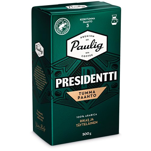 Presidentti Kahvi Paulig tummapaaht 500g