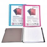 Projektilehtiö a5/120 taskulla värilaj