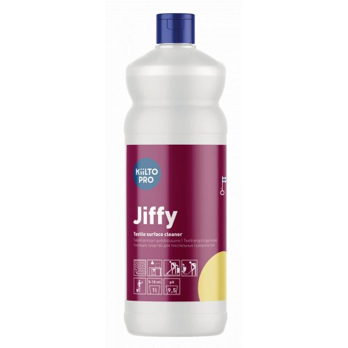 Puhdistusaine Kiilto jiffy tekstiilipintojen 1l