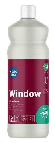 Puhdistusaine KiiLTO PRO Window 1L Lasipintojen