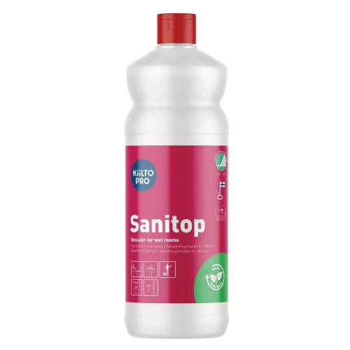 Puhdistusaine Kiilto sanitop saniteettitilojen 1l