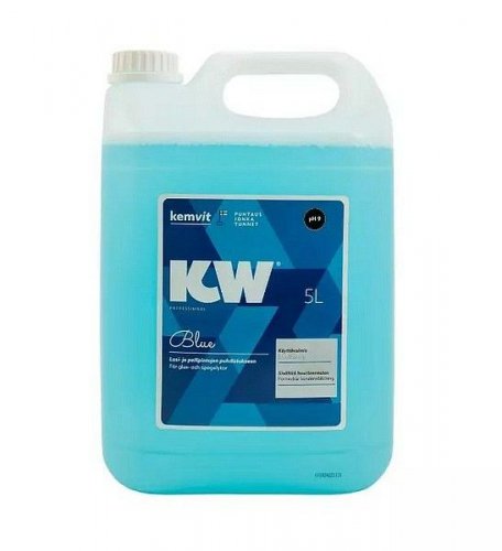 Puhdistusaine KW Blue Lasi- ja peilipintojen 5L