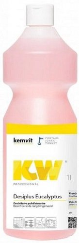 Puhdistusaine KW Desiplus Eucalyptus 1L Desinfioiva