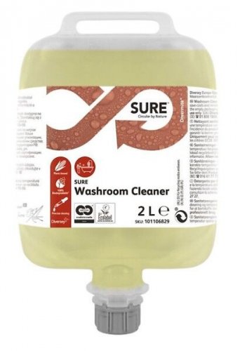 Puhdistusaine SURE Divermite 3x2L märkätilojen annostelijapak.