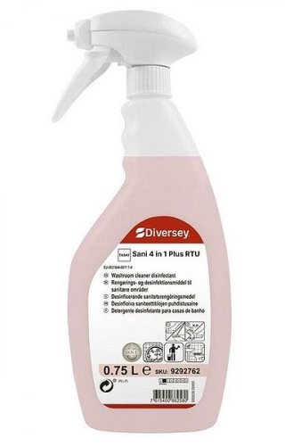 Puhdistusaine TASKI Sani 4 in 1 Plus RTU pesutilojen 750m