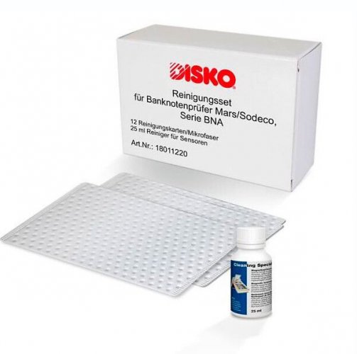 Puhdistuskortti Disko 12/pak mikrokuituliinalla