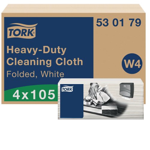 Puhdistusliina Tork 530179 premium valkoinen 105kpl