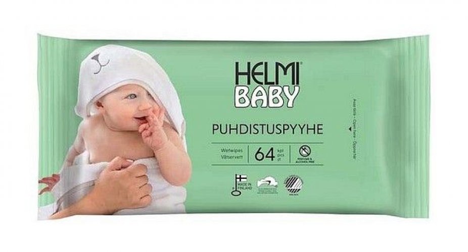Puhdistuspyyhe Helmi Baby kostea