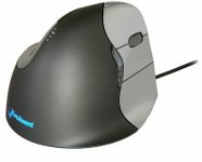 Pystyhiiri Evoluent V4 langallinen musta oikeakätinen
