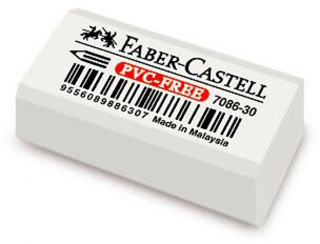 Pyyhekumi Faber-Castell 7086 valkoinen 188730