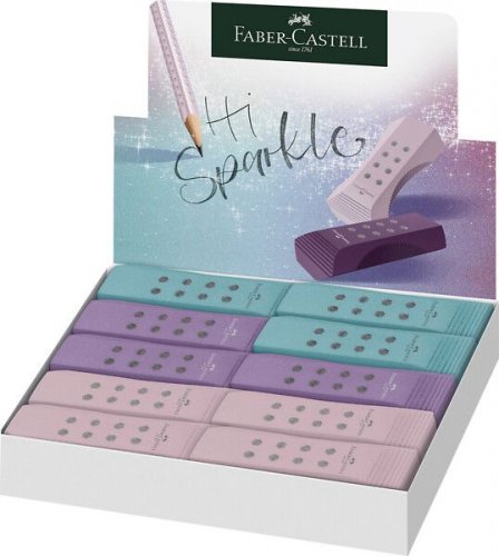 Pyyhekumi Faber-Castell RollOn Sparkle värilajitelma