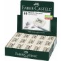 Pyyhekumi Faber-Castell valkoinen luonnonkumia 40kpl