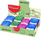 Pyyhekumi muovikotelossa 51x30x12mm