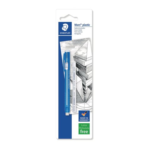 Pyyhekumikynä Staedtler mars plastic 52850 blisteri