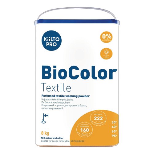 Pyykinpesujauhe Kiilto pro biocolor 8kg