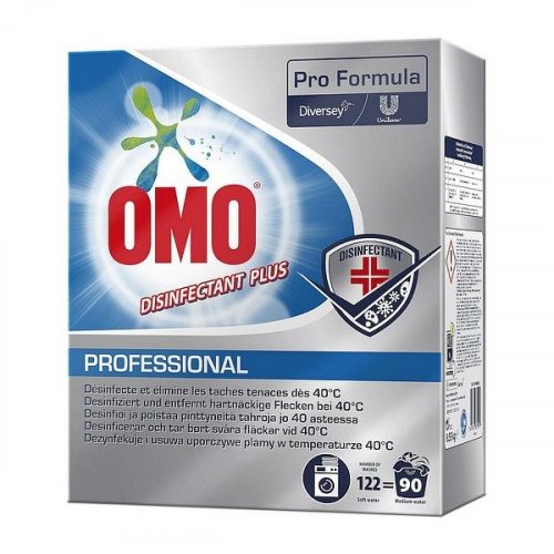 Pyykinpesujauhe OMO Pro Formula 8,55kg desinfioiva