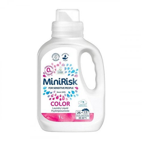 Pyykinpesuneste Mini Risk Color 1L
