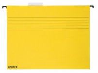 Riippukansio A4 keltainen kartonki metalliorsi
