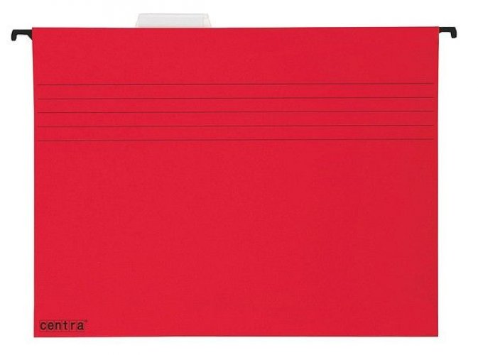 Riippukansio A4 punainen kartonki metalliorsi