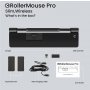 Rollermouse Contour Pro WL Slim WR vegan Leather hiiriohjain