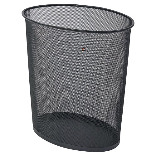 Roskakori Alba mesh metallinen 40 l, musta