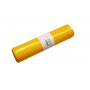 Roskapussi Premium LDPE 30L keltainen 500x700mm 40mic