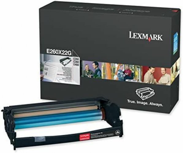 Rumpu Lexmark E260X22G musta