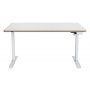 Leitz Ergo sähköpöytätaso 140x80cm valkoinen jalustalle 1065444