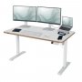 Leitz Ergo sähköpöytätaso 140x80cm valkoinen jalustalle 1065444