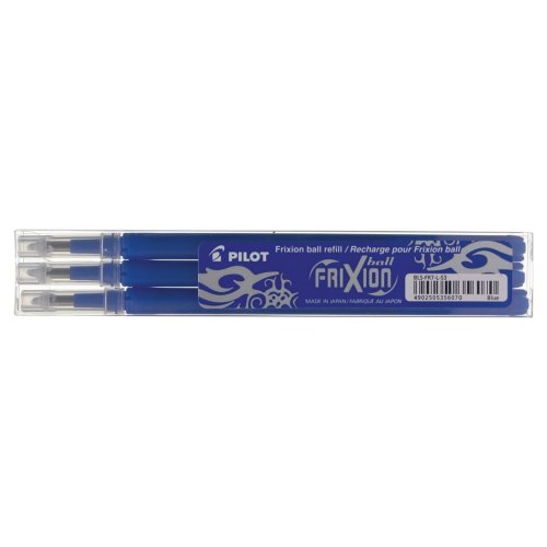 Säiliö Pilot frixion ball 0,7mm sininen 3kpl